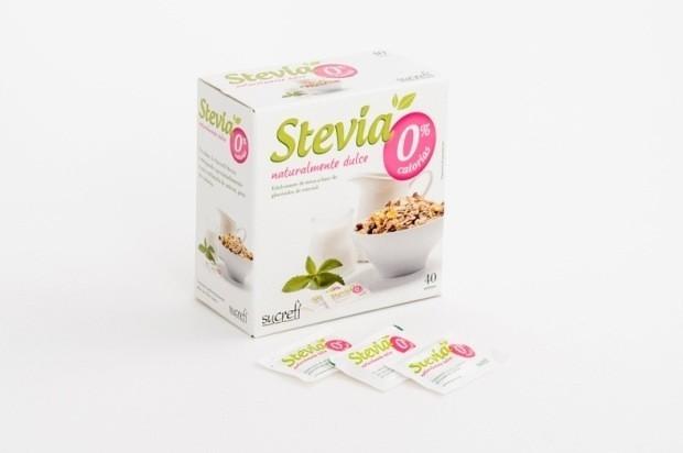 Stevia 0% calorias. Stevia en cajas de 40 y 100 sobres