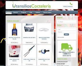 UtensiliosCocteleria. Web de venta de utensilios para cocteleria.
