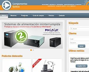 Componentes galicia. Web de venta de componentes electronicos.