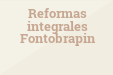 Reformas integrales Fontobrapin