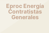 Eproc Energía Contratistas Generales