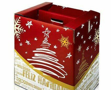 Cajas para lotes de Navidad. Cajas resistentes para lotes Navideños y lotes de regalo. Diferentes medidas.
