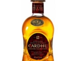 Whisky Cardhu. Whisky de malta