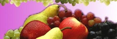 Frutas. Cereza, peras, manzanas, melocotón