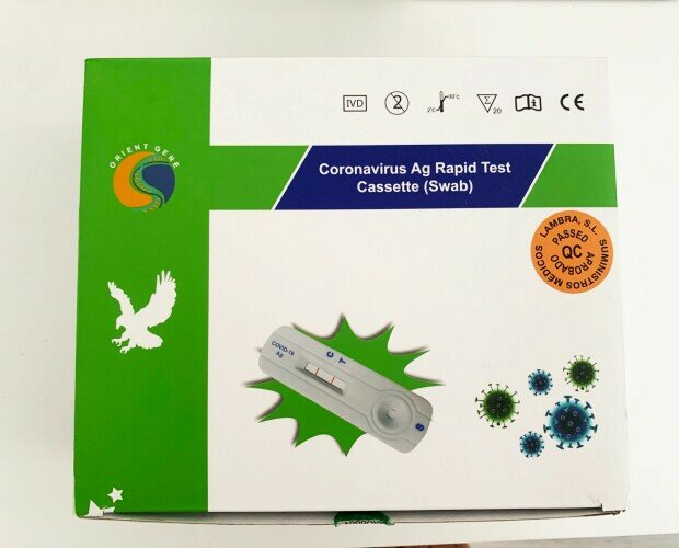 Test Covid-19 y Gripe. Diagnostica rápidamente las infecciones por gripe A, gripe B y COVID-19