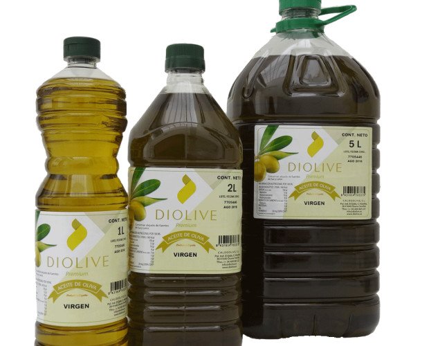 Aceite de oliva virgen. Su acidez oscila entre los 0,8⁰ y los 2⁰