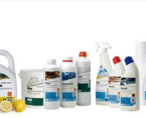 Productos de limpieza. Amplio abanico de productos de limpieza