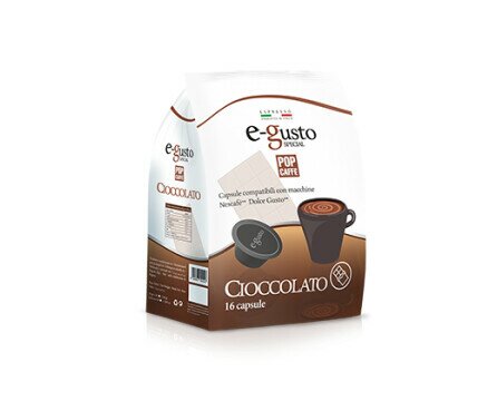 Cioccolatta 6 X 16 PZ. Cápsulas de nuestro delicioso producos en empaque de 16 piezas