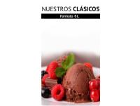 Helado Artesanal. Delicioso helado de chocolate criollo de Venezuela