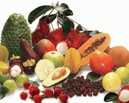 Frutas tropicales. Frutas tropicales y exóticas