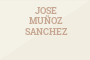 JOSE MUÑOZ SANCHEZ