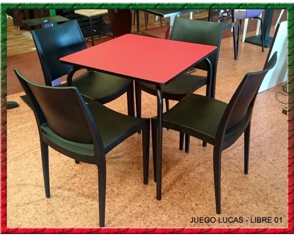 Comjuntos mesa y silla. Un conjunto económico