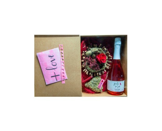 Pack T'Estimo. 1 botella de Petó Rosa Premium (el beso rosa)
