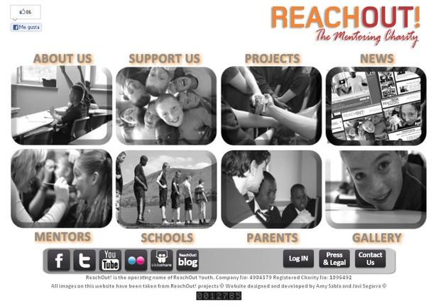 Diseño web. Nueva web y plan de marketing online para ReachOut!