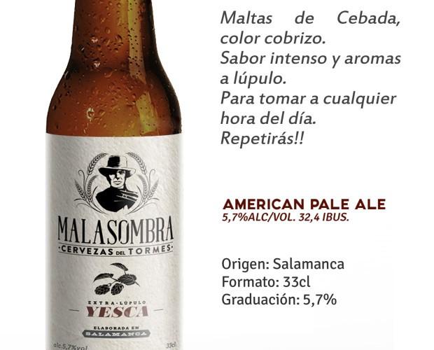 Yesca. American Pale Ale 5.7%vol