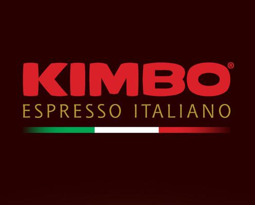 Logo kimbo. Empresa de Café italiano