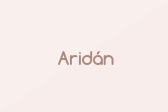 Aridán