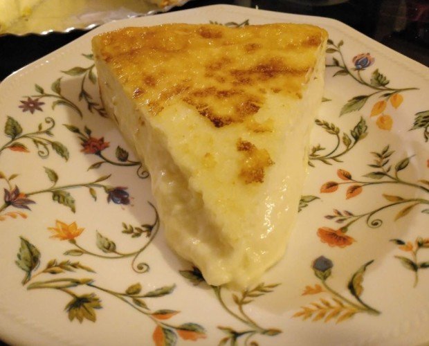 Cheese cake,. tarta de queso cremosa