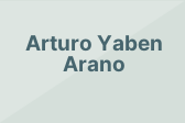 Arturo Yaben Arano
