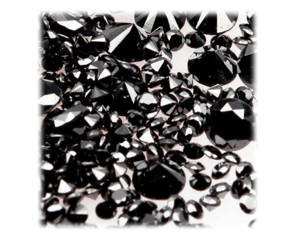 Diamantes Negros pequeños. Tenemos diamantes Negros de todo tamaños y cortes