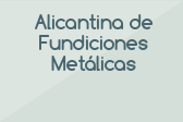 Alicantina de Fundiciones Metálicas