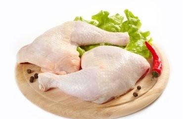 Pollo. Cuartos de pollo de 350 gramos