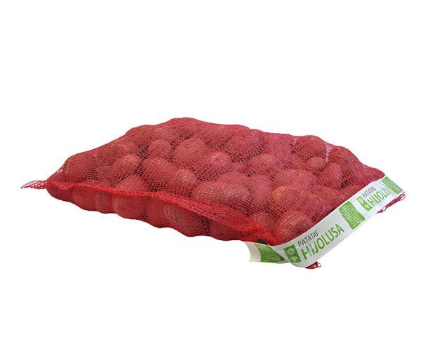 Saco patata Roja. Patatas lavadas con forma ovalada