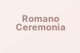 Romano Ceremonia