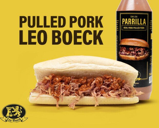 Pulled Pork Leo Boeck. Nuestro Pulled Pork, ideal con nuestra Salsa Parrilla. Una combinación ganadora.