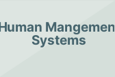 Human Mangement Systems