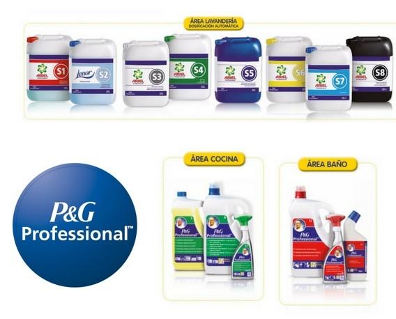 P&G Profesional. Variedad de productos