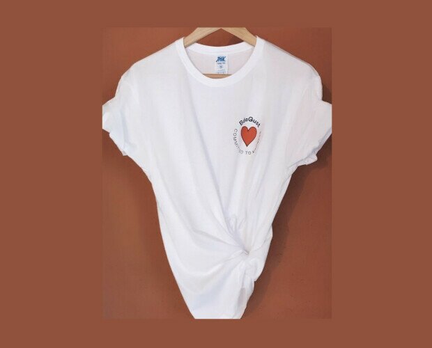 T-shirt cor / corazón. Disponible en talla 'L'. Lleva tu corazón a todos lados