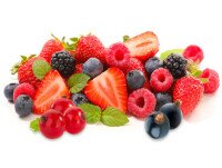 Frutas Congeladas. Frambuesa, grosella roja, mora, grosella negra, fresa, arándanos