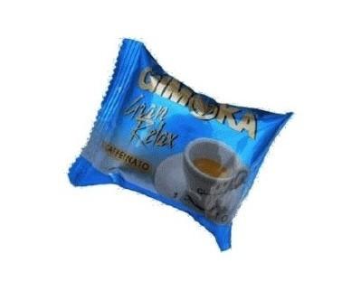 Gimoka Gran Relax. Caja de 50 cápsulas de café descafeinado 100% arábica.
