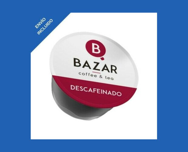 Café en Cápsulas Bazar. Las propiedades y características del Café Bazar, sin los efectos de la cafeína