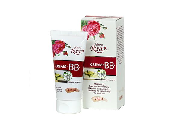 BB Crema. Con aceites de Rosa Damascena & Bio Argán+UV Protección
