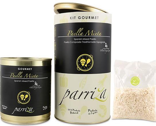 Kit Gourmet Paella Mixta, familia. Kit Gourmet Paella Mixta (2-3 raciones)