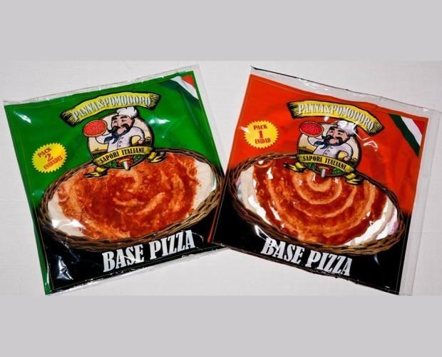Bases de pizzas. Pack de 1 y 2 unidades de bases de pizza
