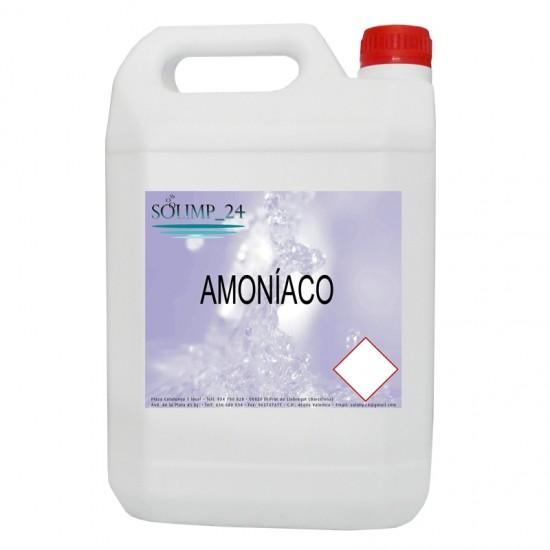 Amoníaco. Productos de limpieza
