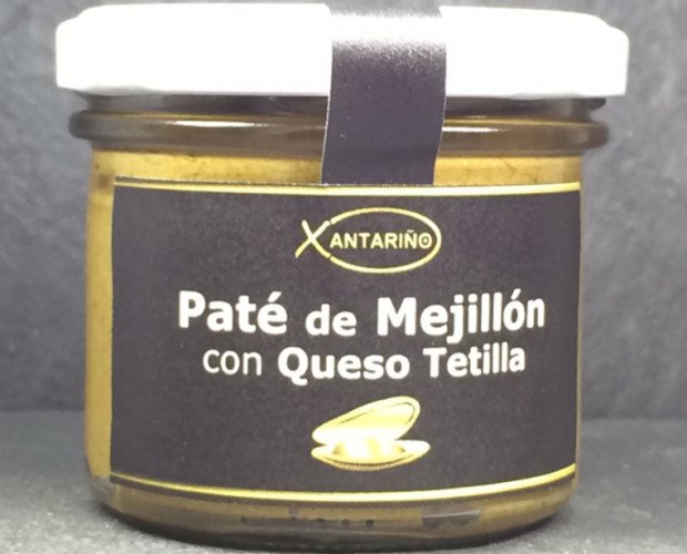 PateMejillonTetilla. Paté Artesano de Mejillones con Queso Tetilla