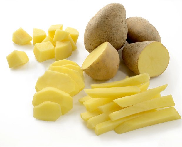 Patatas Peladas. Patatas peladas para hosteleria restaurantes y catering