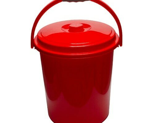 Cubo rojo. Cubo de basura de 21 litros. Excelente calidad