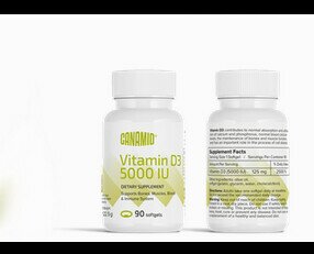 Vitamina D3. Suplemento para huesos, músculos, sistema inmunitario
