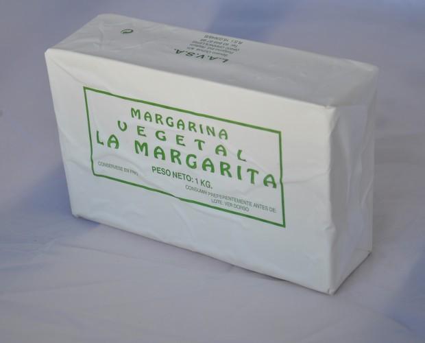 Margarina 1Kg o 5Kg. Margarina 100% vegetal. De la mejor calidad