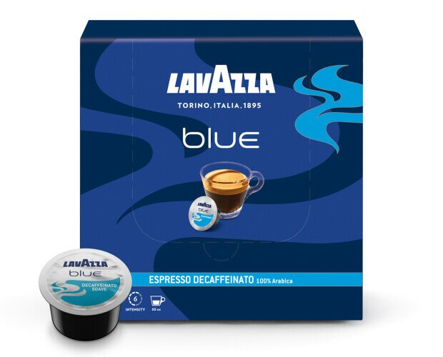 Descafeinado Suave - Lavazza BLUE. Capsulas de café profesional compatibles con los sistemas Lavazza BLUE