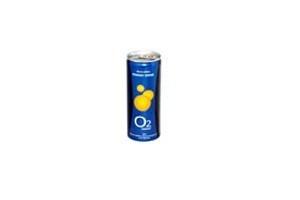 O2 Energy Drink. Bebida energética en lata