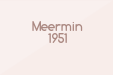 Meermin 1951