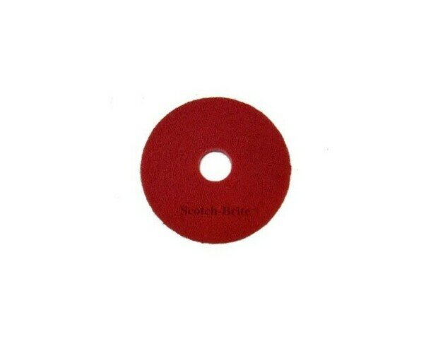 Disco rojo 3M. Diseñado para la limpieza diaria y fregado ligero