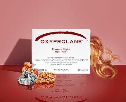Oxyprolane Cabello y Uñas. Favorece el crecimiento, la vitalidad y la belleza del cabello y las uñas