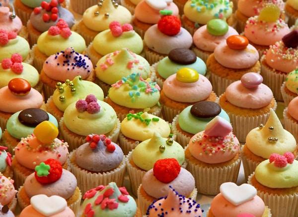 Mini-cupcakes. Mini-cupcakes variados